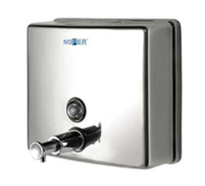 Диспенсер для мыла с кнопкой 1200 мл. нерж. сталь INOX 03004.B глянцевый