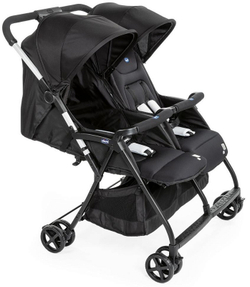 Детская прогулочная коляска Chicco Ohlala Twin Silver Cat