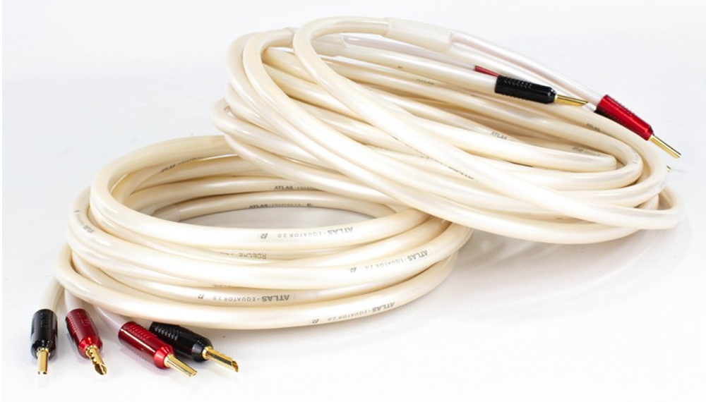 Кабель акустический разъемы Банан Atlas Equator Achromatic Speaker Z 2.0, 3.0м