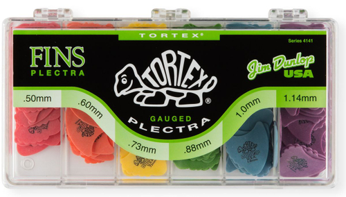 Dunlop 4141 Tortex Fins Display