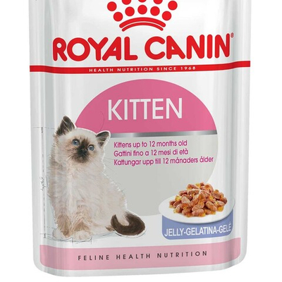 Royal Canin Kitten Instinctive 85 г желе - консервы (пауч) для котят (кусочки)