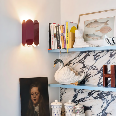 Wall design lamp Arcs by HAY