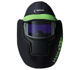 Маска сварочная -кепка weldcap - black/green, variable shade 3/9-12