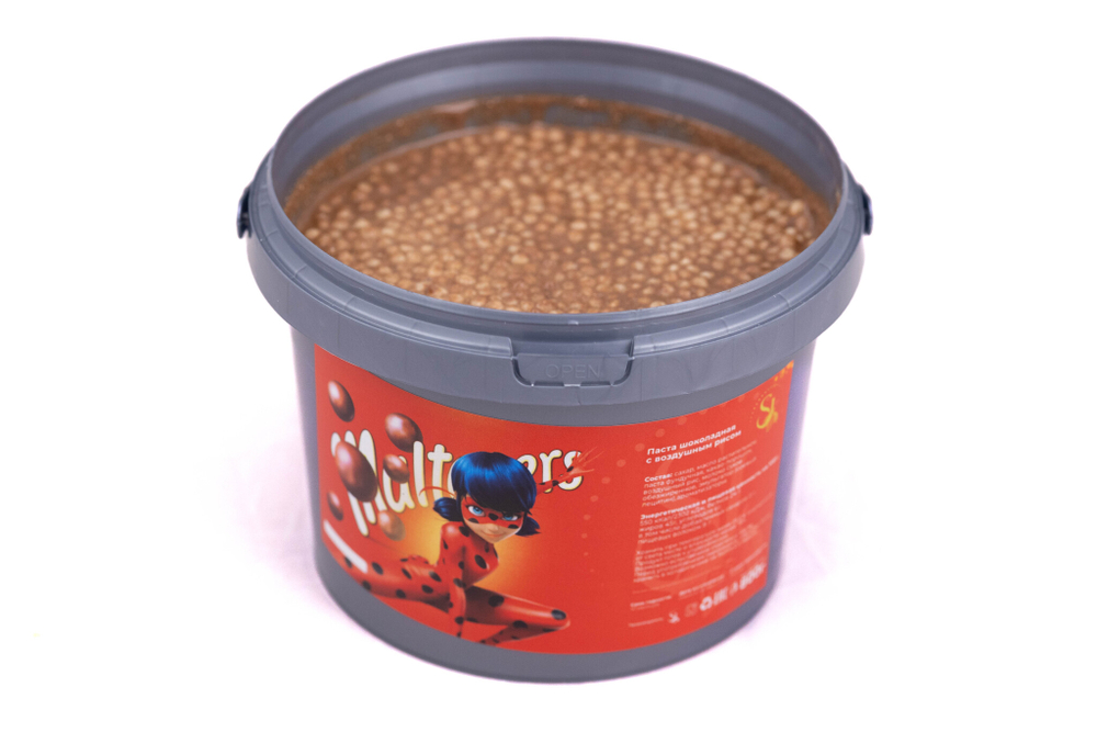 Крем-паста Maltesers 800 г — шоколадная текстура с хрустящими шариками