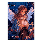 Картина по номерам 20*28,5см "Ангелочек" (Lori)