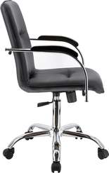 Кресло Everprof Samba Wood T Экокожа Черный