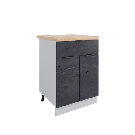 Кухня Модуль С1ЯШ 600 Фенис Арт Сталь