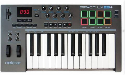 MIDI-клавиатура Nektar Impact LX 25+