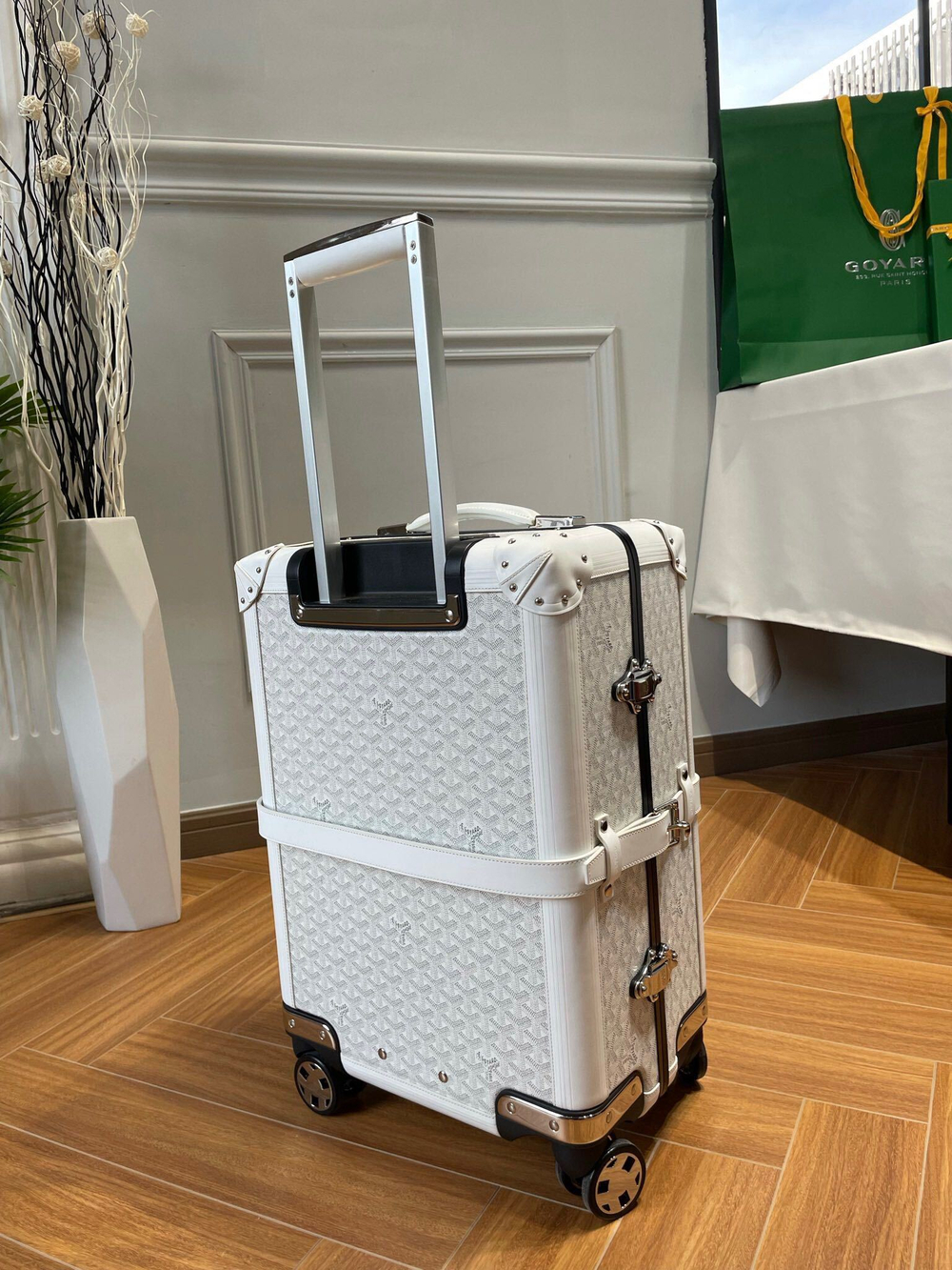 Goyard Bourget PM Trolley Case