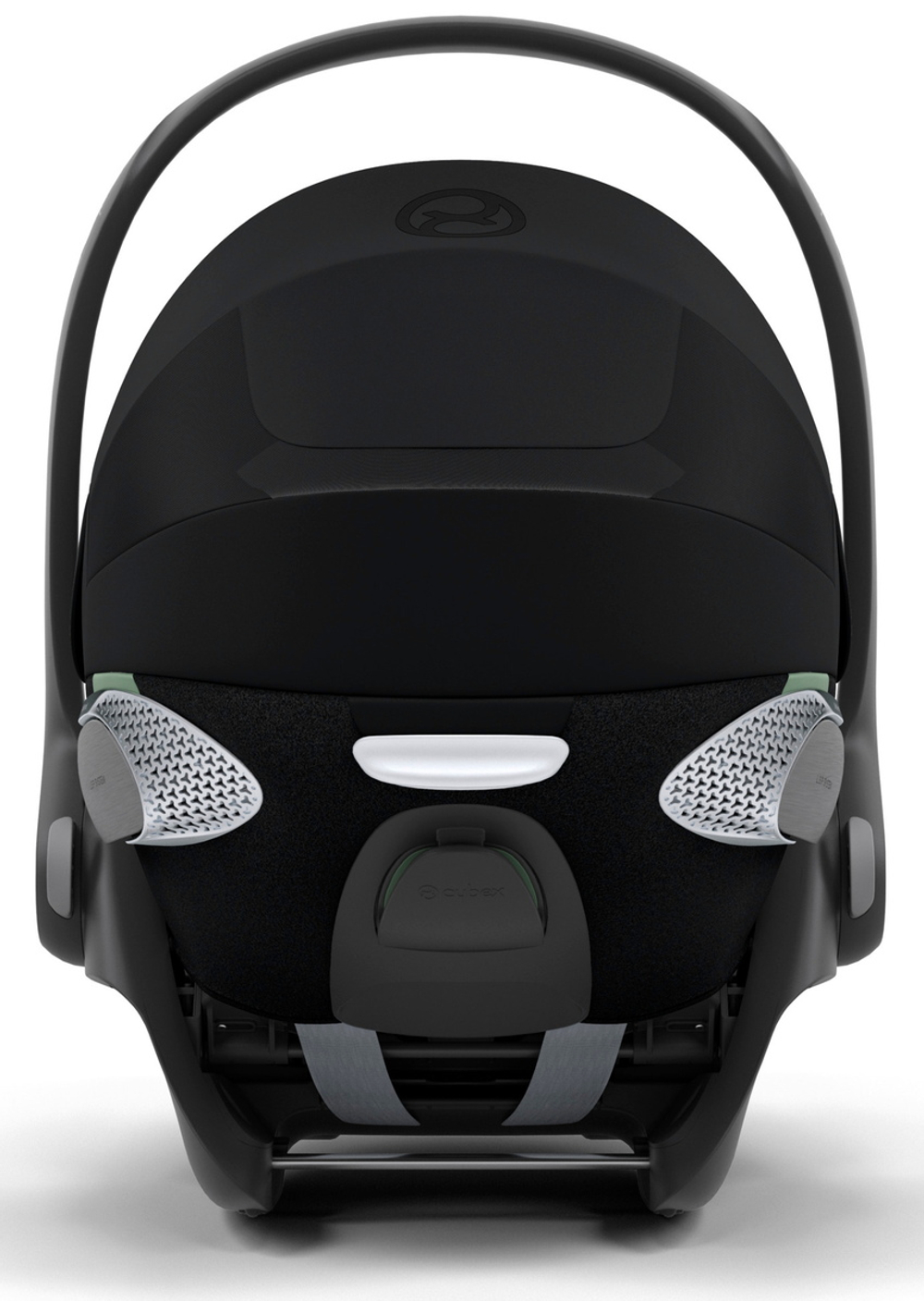 Коляска Cybex Priam IV Rosegold complete Cloud T Sepia Black Plus Base T 3 в 1 Leaf Green