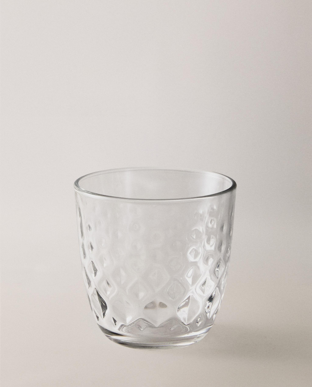 Zara Home стакан из стекла, цвет прозрачный, 8.5 см · 2336/400