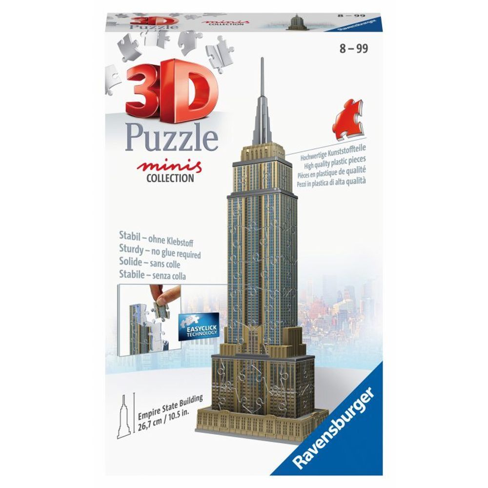 Ravensburger - 3D Пазл Мини здания Эмпайр Стейт Билдинг 54 шт. 112715