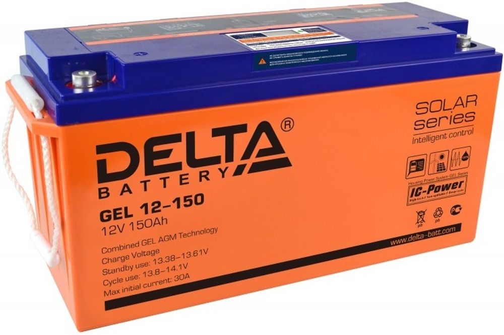 DELTA GEL 12-150 аккумулятор