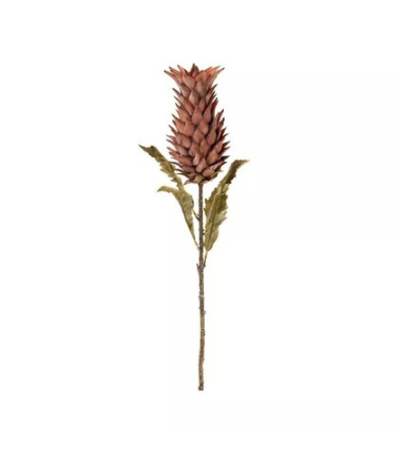 Бромелия терракотовая 83см Полиэстр,пластик