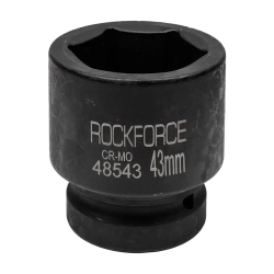 Головка ударная 1'', 43мм (6гр.) RockForce RF-48543