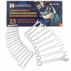 Ключи комбинированные, набор 25пр. (6-32мм) SIGMATOOL Sigmatool-5261PD