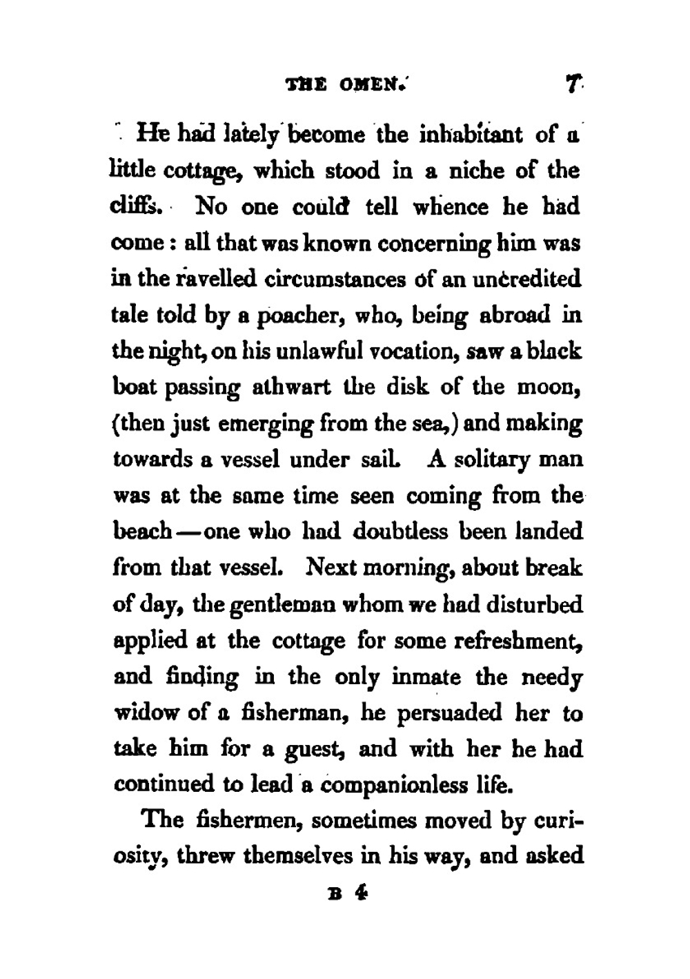 The omen by J. Galt. | Galt John