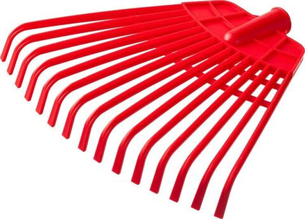 Грабли веерные без черенка, полиэтиленовые усиленные Гринда