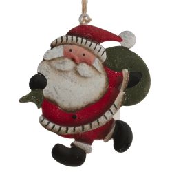 GAEM Изделие декоративное подвесное "Дед Мороз", L8 W0,5 H9,5 см, 4в.