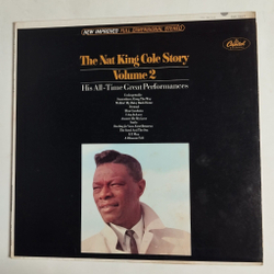 Винтажная виниловая пластинка LP The Nat King Cole Story Volume 2 (USA 1973)