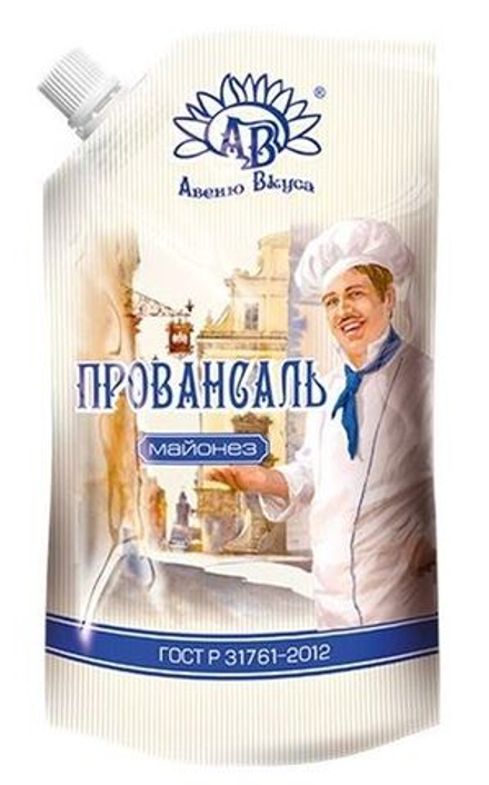 Майонез Авеню вкуса дой-пак 200г