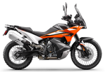 KTM 890 Adventure orange