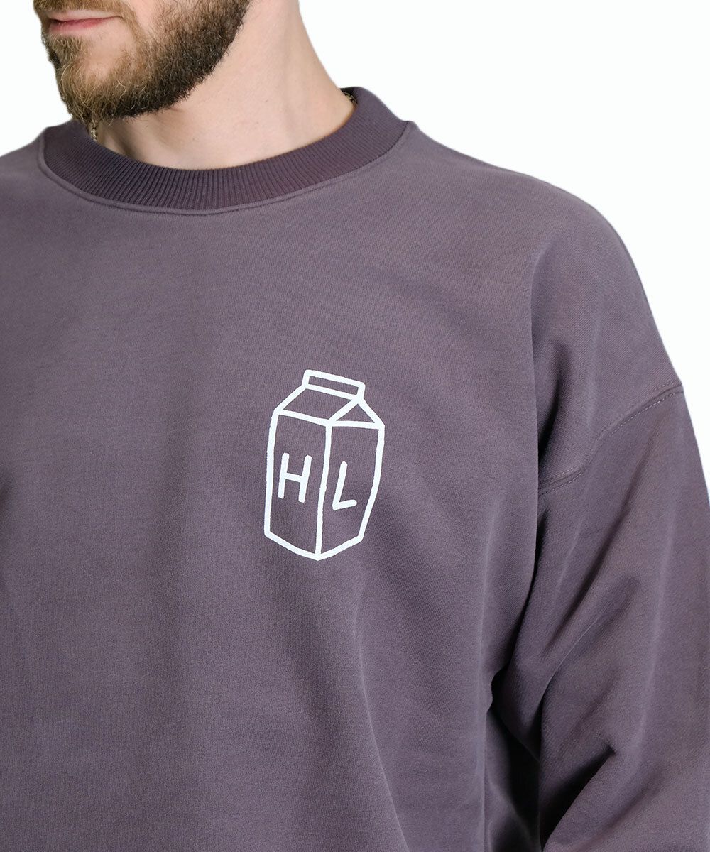 Толстовка Hardlunch Milk темно-серая