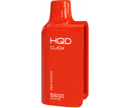 Картриджи HQD Click 5500 Красный мохито (в пачке 1шт) 8мл 20мг (2%)