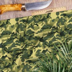 Ткань мембрана песочно-зеленый милитари