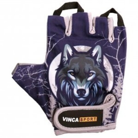 Перчатки велосипедные, WOLF, синие, M VG 986 Wolf (M)