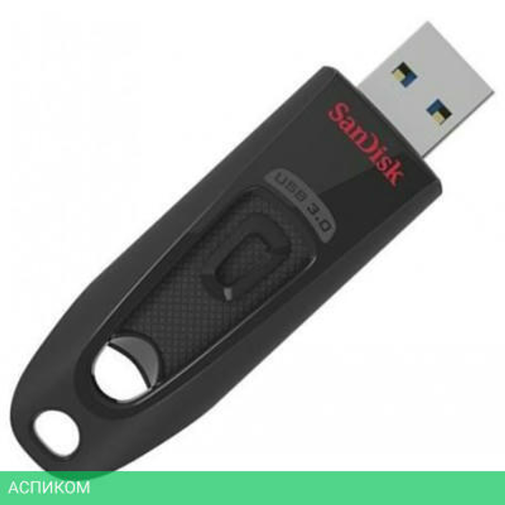 USB Flash-накопитель SanDisk Ultra USB 3.0 64GB Black (SDCZ48-064G-U46)