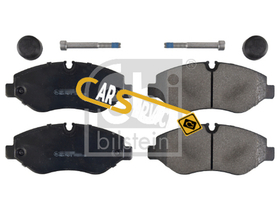 FEBI BILSTEIN - 16710-FEB - Brake Pad Set, disc brake
