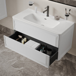 Тумба с умывальником IDDIS Oxford Neo, подвесная, 100 см, белый, OXN10W0i95K