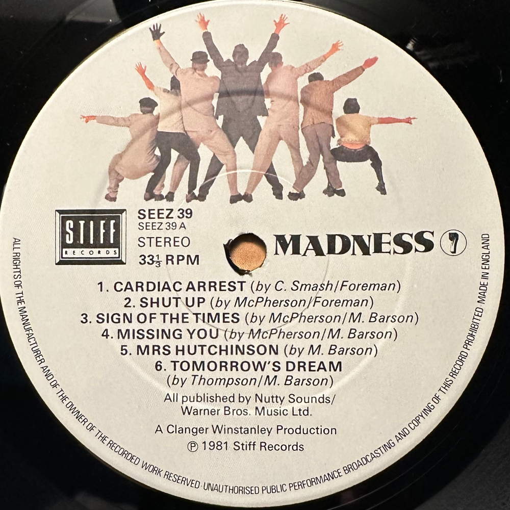 Madness - 7 (Англия 1981г.)
