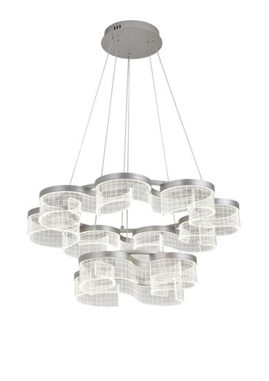 3451/8+4 BRUSHED GOLD (1) Люстра (RL)