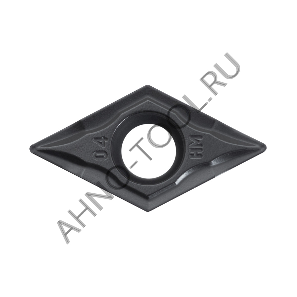 Пластина твердосплавная ISO DCMT11T304-PSA ACP10B AHNO по стали, чистовая