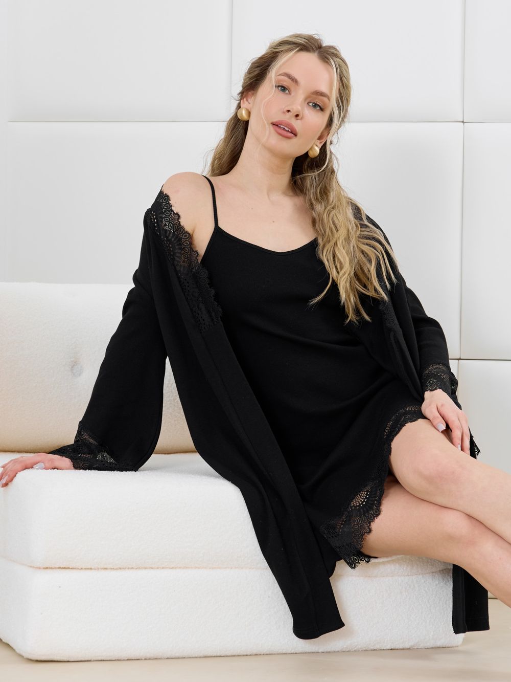 Ночная сорочка Зора-1 Виотекс ЧЁРНЫЙ