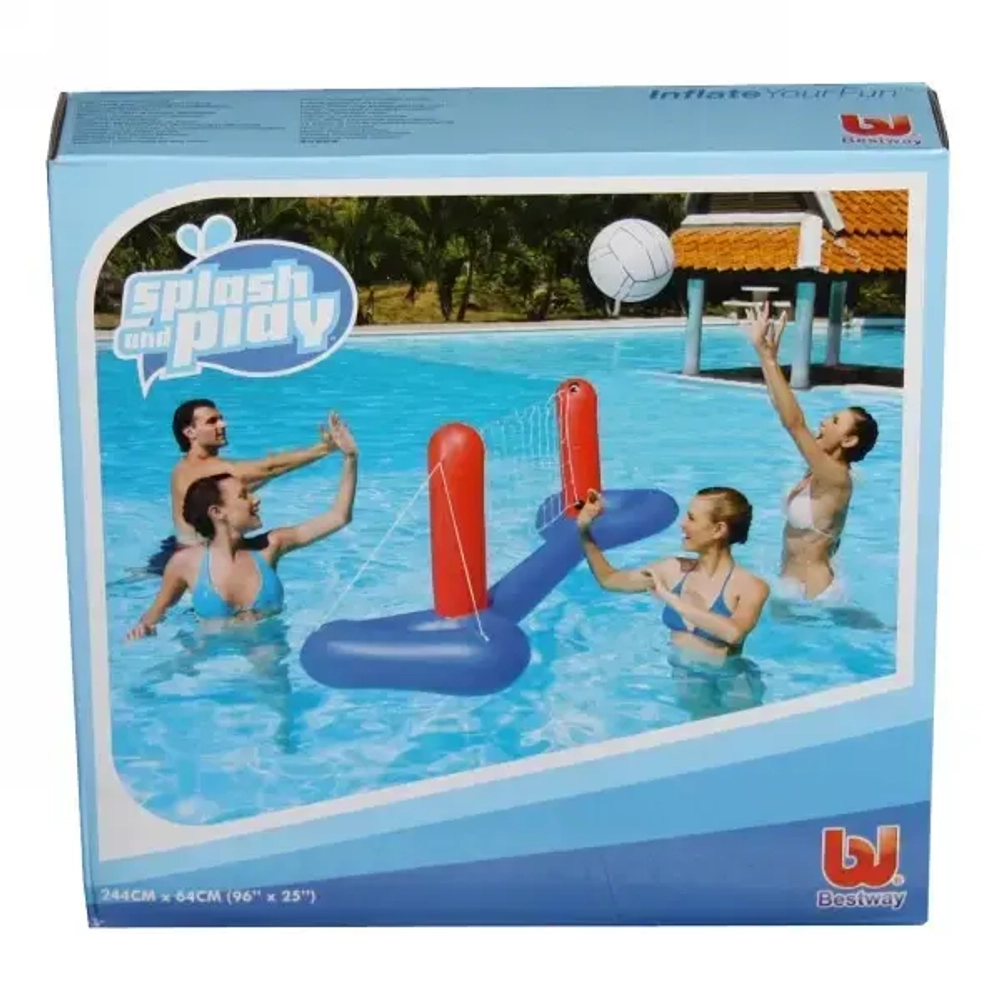 Набор волейбольный: сетка 252*64 см+мяч Bestway (52133)