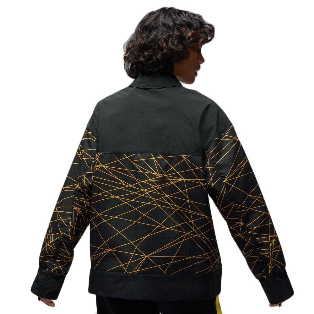 Баскетбольная женская куртка Jordan x PSG Jacket Black