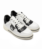 Кожаные кроссовки mandy 01 Pinko - белый(SS0049 P001)