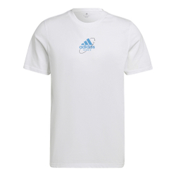 Мужское теннисное поло adidas Thiem Graphic T-Shirt Men - White