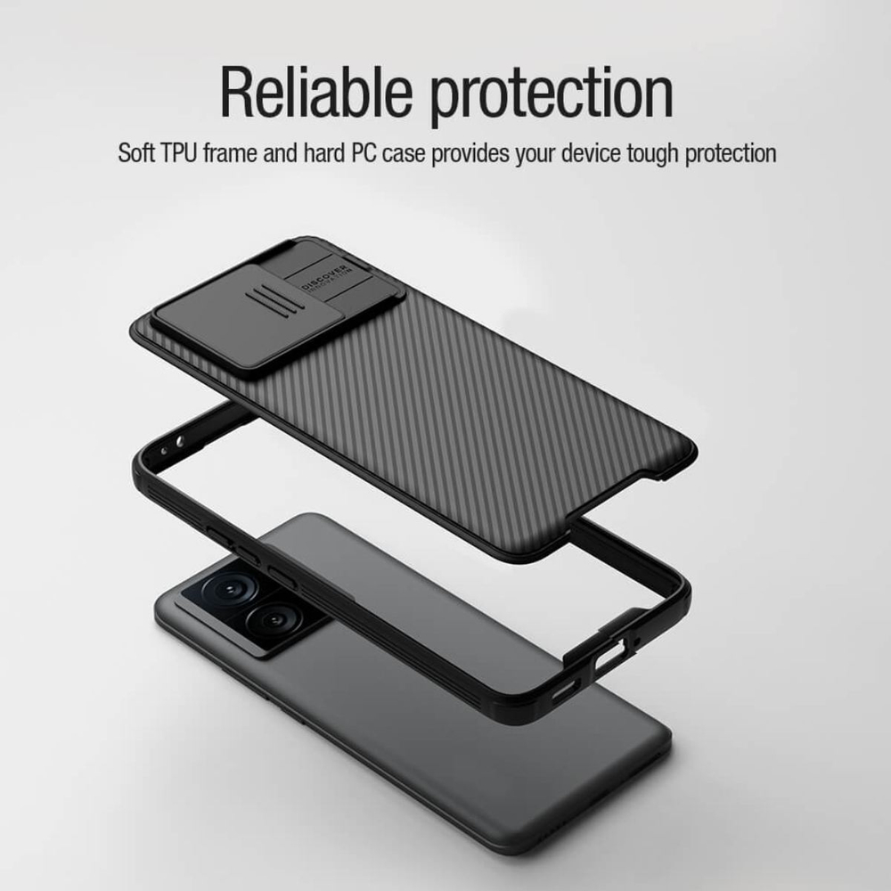 Чехол Magnetic Case Nillkin CamShield Pro с защитой камеры для Xiaomi 13T(Pro)