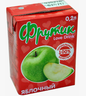 Фрутик Сок 0,2/27 ЯБЛОКО
