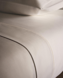 Zara Home - Простыня pika с трубой, белый, 160x280 см