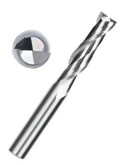Фреза концевая двухзаходная , 6х25х50 мм