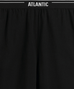 Мужские шорты пижамные Atlantic, 1 шт. в уп., хлопок, черные, NMB-046