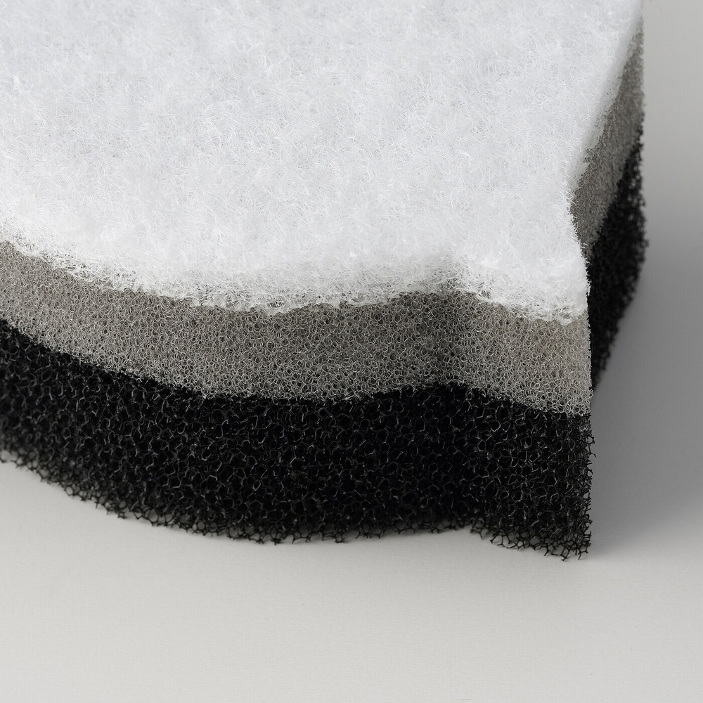 Губка для посуды IKEA HASTHAGE (ХЭСТАГЕ), Черно-Белый