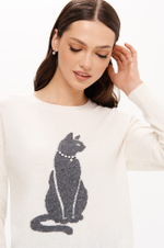 23397 Джемпер женский (молочный)