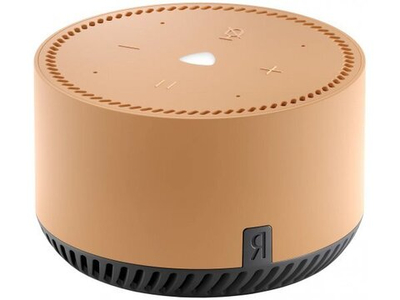 Умная колонка ЯНДЕКС Станция Лайт 5Вт, с голосовым помощником Алиса, бежевый