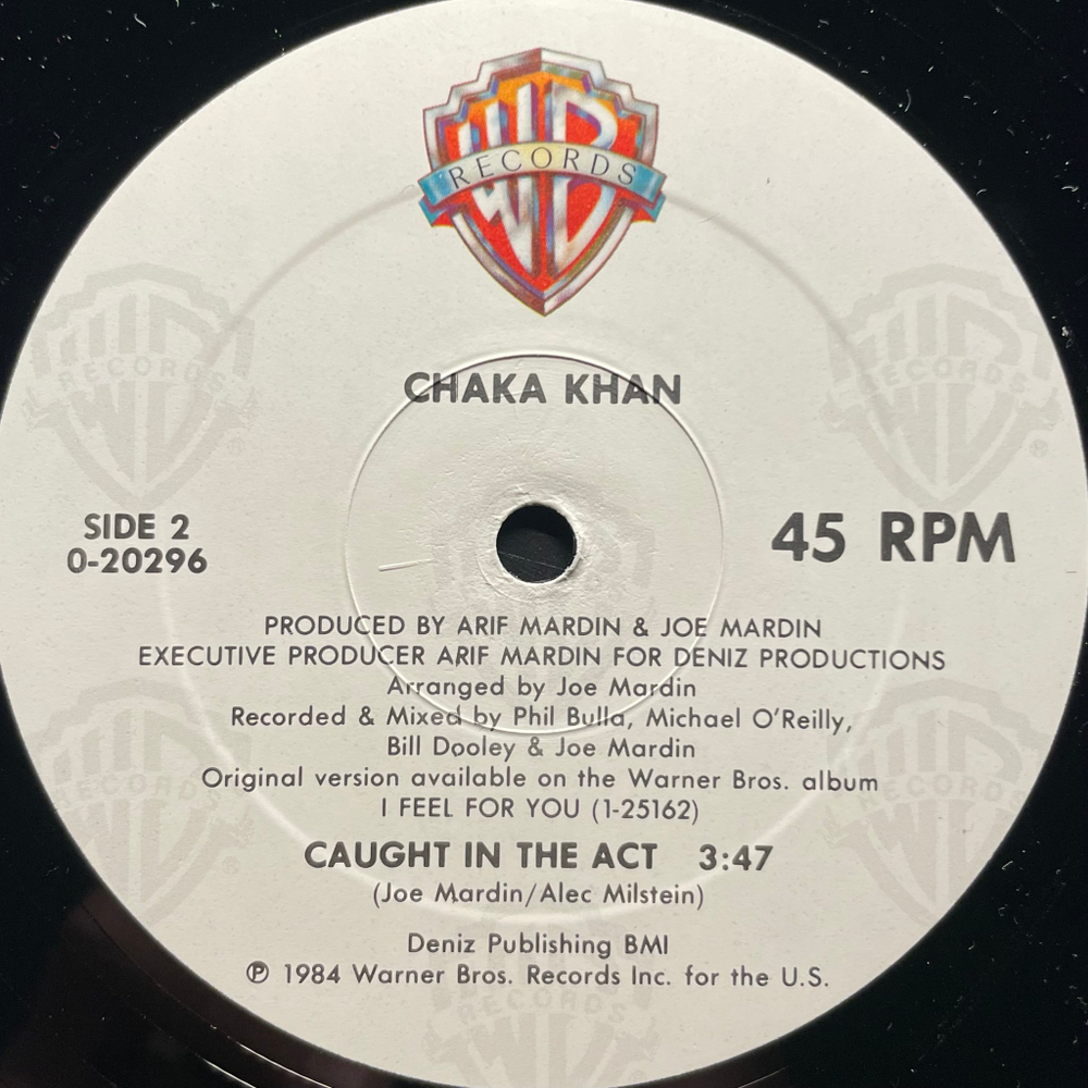 Chaka Khan ‎– This Is My Night (США 1984г.) 12", 45 RPM